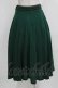 画像3: Jane Marple Dans Le Salon / Emiliana pile double accordion skirt M グリーン H-26-03-06-020-JM-SK-AK-ZH (3)