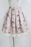 画像1: abilletage / CIRCUSタックスカート  アンティークピンク H-26-03-06-021-GO-SK-KB-ZH (1)