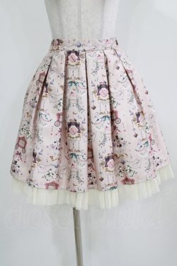 画像1: abilletage / CIRCUSタックスカート  アンティークピンク H-26-03-06-021-GO-SK-KB-ZH