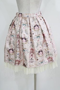 画像3: abilletage / CIRCUSタックスカート  アンティークピンク H-26-03-06-021-GO-SK-KB-ZH