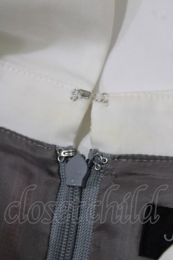 画像5: Jane Marple / Ribbon stripe jacquardのパブリックドレス  グレー H-26-03-07-025-JM-OP-KB-ZH