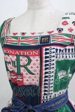 画像5: Jane Marple / Here's to the Queenのスクエアドレス - ネイビー H-26-03-07-027-JM-OP-KB-ZH