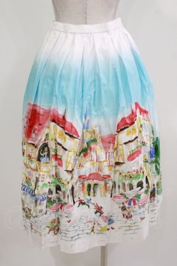 画像3: Jane Marple / Golden goose townロングスカート  ブルースカイ H-26-03-07-028-JM-SK-KB-ZH