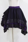 画像1: Qutie Frash / ドラゴンサテンスカート  パープル H-26-03-07-031-QU-SK-KB-ZH (1)