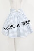 MILK / Sassyスカート  サックス H-26-03-07-032-ML-SK-KB-ZH