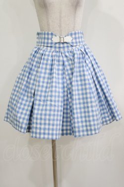 画像1: MILK / Sassyスカート  サックス H-26-03-07-032-ML-SK-KB-ZH