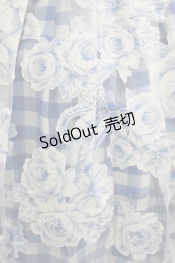 画像4: Jane Marple Dans Le Salon / ローズクラウンオパールスカート  ブルー H-26-03-07-035-JM-SK-KB-ZH