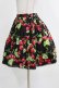 画像2: MILK / CHERRY gardenスカート  ブラックベース H-26-03-07-036-ML-SK-KB-ZH (2)