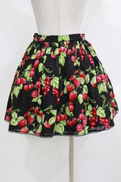 画像3: MILK / CHERRY gardenスカート  ブラックベース H-26-03-07-036-ML-SK-KB-ZH