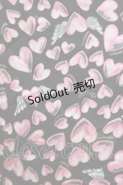 画像4: MILK / エンジェルハートカシュクールドレス  ブラック×ピンク H-26-03-07-041-ML-OP-KB-ZH