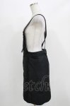画像2: Jane Marple / ピンタックサロペットスカート  黒 H-26-03-07-043-JM-OP-KB-ZH (2)