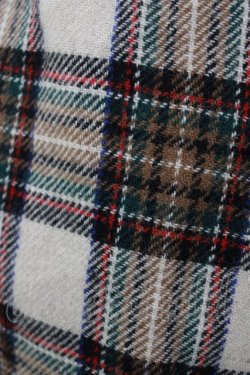 画像4: MILK / チェックフレアスカート  ブラウン H-26-03-07-044-ML-SK-KB-ZH