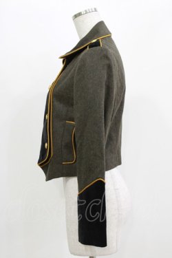 画像2: MILK / Ladyナポレオンジャケット  カーキ H-26-03-07-048-ML-JA-KB-ZH