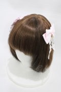 BABY,THE STARS SHINE BRIGHT / シェリルレーシィリボンクリップ  ピンク H-26-03-07-1001-BA-AC-NS-ZH
