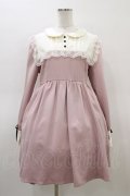 DearMyLove / メイドライク丸襟ドールワンピース L ピンク H-26-03-07-1026-EL-OP-NS-ZH
