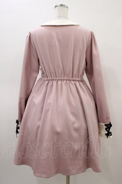 画像2: DearMyLove / メイドライク丸襟ドールワンピース L ピンク H-26-03-07-1026-EL-OP-NS-ZH