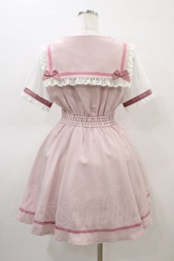 画像2: LIZ LISA / ダンガリーセーラーワンピース Free ピンク H-26-03-07-1029-LO-OP-NS-ZH