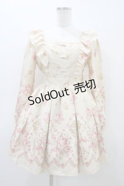 画像1: LIZ LISA / 鍵プリントワンピース Free 生成り H-26-03-07-1030-LO-OP-NS-ZH