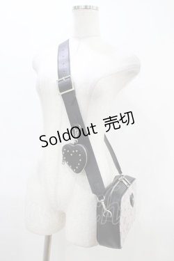 画像2: pium / ハートポーチ付きモノグラムスクエアポシェット  ピンク H-26-03-07-1006-0-BG-NS-ZH