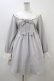 画像1: DearMyLove / 闇天使セーラー襟ワンピース M グレー H-26-03-07-1033-EL-OP-NS-ZH (1)