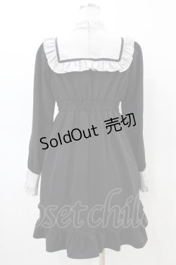 画像2: DearMyLove / クロス刺繍シスターワンピース M ブラック/グレー H-26-03-07-1036-EL-OP-NS-ZH