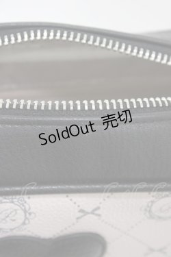 画像4: pium / ハートポーチ付きモノグラムスクエアポシェット  ピンク H-26-03-07-1006-0-BG-NS-ZH