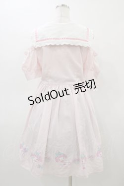 画像2: サンリオ / マイメロディワンピース M ピンク H-26-03-07-1039-EL-OP-NS-ZH