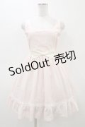 DearMyLove / はしごレースジャンパースカート M ピンク H-26-03-07-1043-EL-OP-NS-ZH