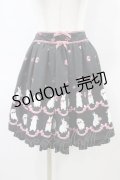Ank Rouge / FluffyBunnyツインリボンスカート M ブラック H-26-03-07-1050-CA-SK-NS-ZH