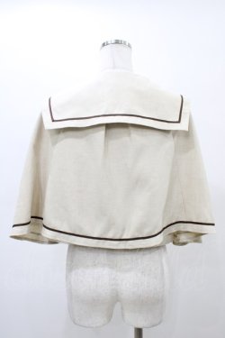 画像2: Kurumi Collaboration / マリンアカデミアケープ M 生成り H-26-03-07-1059-GO-JA-NS-ZH