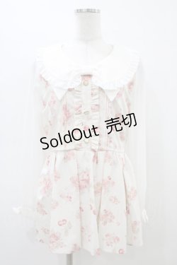 画像1: LIZ LISA / キャットチェリートップス Free 白 H-26-03-07-1061-LO-TO-NS-ZH