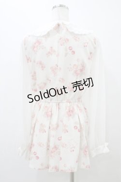 画像2: LIZ LISA / キャットチェリートップス Free 白 H-26-03-07-1061-LO-TO-NS-ZH