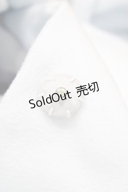 画像4: DearMyLove / お月様ブローチコート LL サックス H-26-03-07-1066-EL-CO-NS-ZH