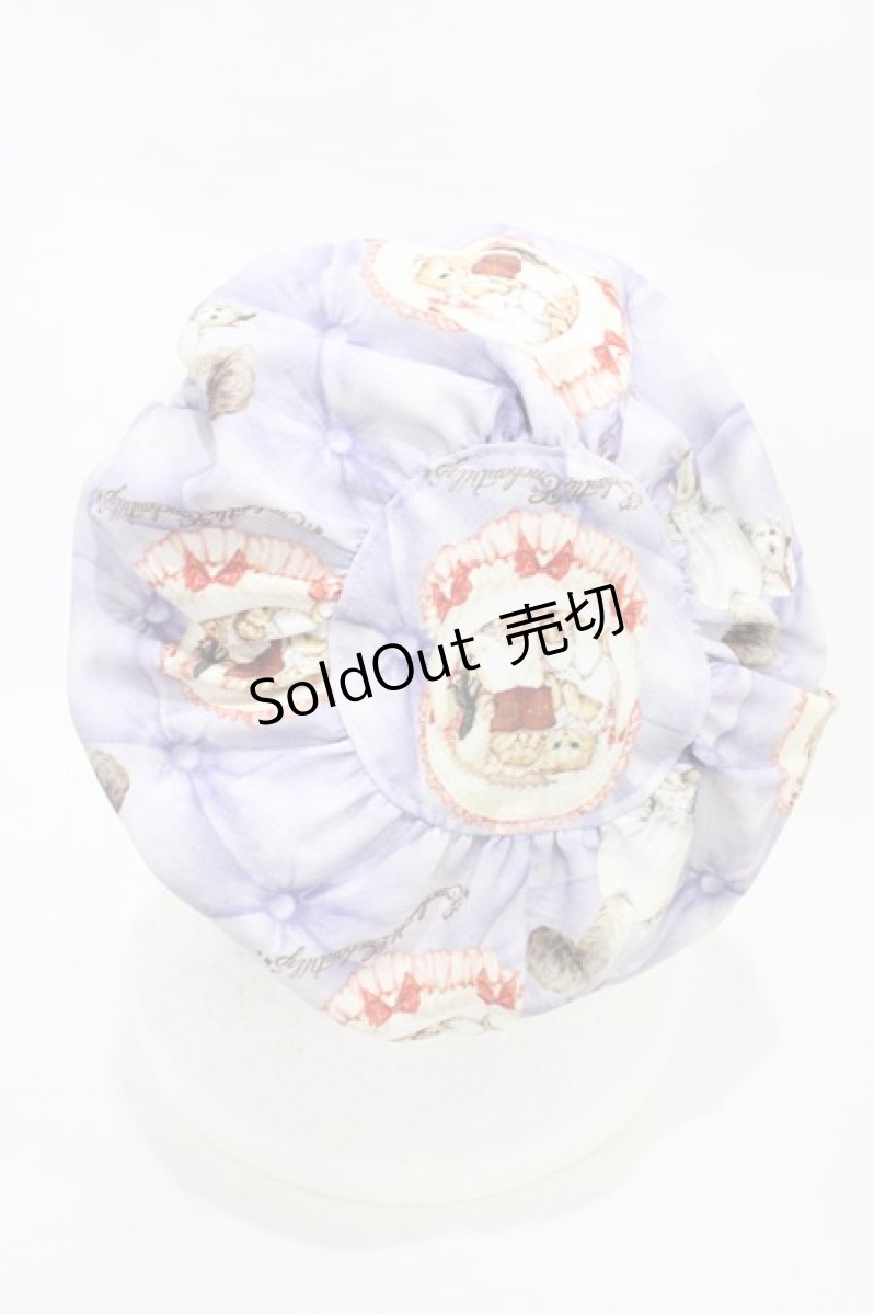 画像7: Enchantlic Enchantilly / おやすみ猫ちゃんジャンパースカート+ナイトキャップ 大きいサイズ ライラック H-26-03-07-1010-LO-OP-NS-ZH (7)