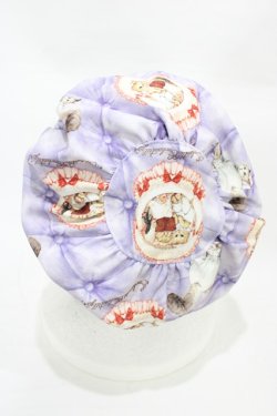 画像7: Enchantlic Enchantilly / おやすみ猫ちゃんジャンパースカート+ナイトキャップ 大きいサイズ ライラック H-26-03-07-1010-LO-OP-NS-ZH