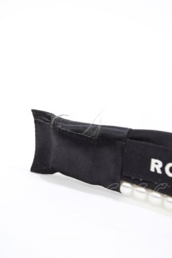 画像3: Rojita / パール&キラキラビーズ付き2連カチューシャ  ブラック H-26-03-07-1002-LO-AC-NS-ZH