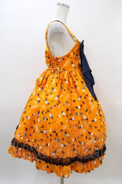 画像3: metamorphose / Sweet Spooky Night ベビードールジャンパースカート サイズ1(通常サイズ) オレンジ H-26-03-07-1014-ME-OP-NS-ZH