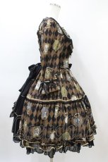 画像3: metamorphose / Chess collection 〜運命に導かれた駒の物語〜クイーンワンピース Free ブラウン H-26-03-07-1016-ME-OP-NS-ZH (3)