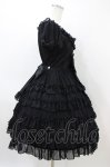 画像3: Angelic Pretty / ジョーゼットフリルシンフォニーワンピース Free ブラック H-26-03-07-1018-AP-OP-NS-ZH (3)