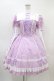 画像1: Angelic Pretty / ギンガム立ち襟ワンピース Free ラベンダー H-26-03-07-1020-AP-OP-NS-ZH (1)