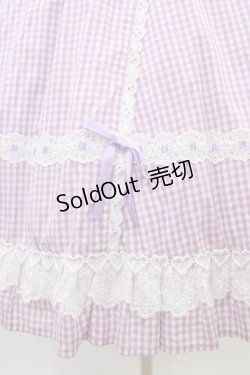 画像5: Angelic Pretty / ギンガム立ち襟ワンピース Free ラベンダー H-26-03-07-1020-AP-OP-NS-ZH