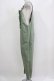 画像2: Jane Marple / ツイルタイプライターオーバーオール  ライトモスグリーン H-26-03-07-054-JM-PA-KB-ZH (2)