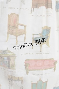 画像4: Jane Marple / Noble furnitureタックカラードレス  アイボリー×イエロー H-26-03-07-005-JM-OP-KB-ZH