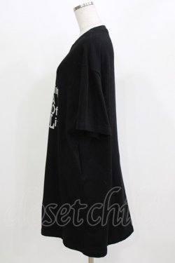 画像2: Jane Marple Dans Le Salon / Message logo jersey dress  ブラック H-26-03-07-059-JM-OP-KB-ZH