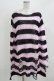 画像1: KILL STAR / Courtney Distress Knit Sweater M ピンク×黒 H-26-03-07-061-SL-TO-AK-ZH (1)