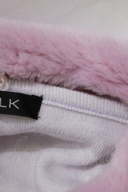 画像5: MILK / ファーカラーカーデ  ラベンダー H-26-03-07-063-ML-TO-KB-ZH