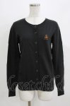 画像1: Jane Marple / リボンとAngelエンブレムのカーディガン  ダークグリーン H-26-03-07-066-JM-TO-KB-ZH (1)