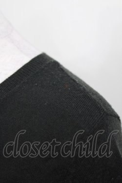 画像5: Jane Marple / リボンとAngelエンブレムのカーディガン  ダークグリーン H-26-03-07-066-JM-TO-KB-ZH