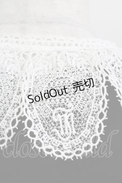 画像4: Jane Marple / Doily lace collar pullover M ブラック H-26-03-07-067-JM-TO-AK-ZH