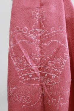 画像2: Jane Marple / クラウンエンブロイダリーのストール  ピンク H-26-03-07-073-JM-ZA-KB-ZH